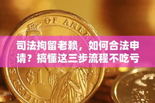 济南司法拘留老赖，如何合法申请？搞懂这三步流程不吃亏！