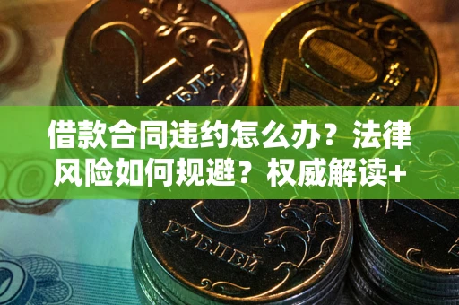 济南借款合同违约怎么办？法律风险如何规避？权威解读+实用指南