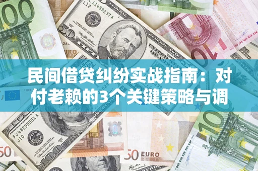 济南民间借贷纠纷实战指南：对付老赖的3个关键策略与调解盲区解析