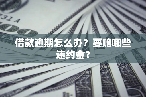 济南借款逾期怎么办？要赔哪些违约金？