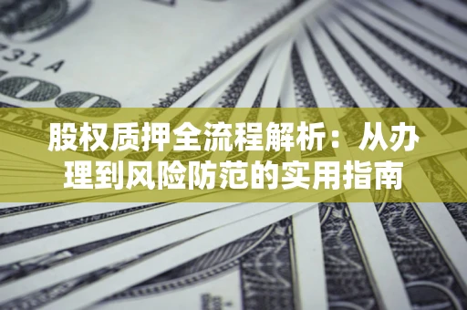 济南股权质押全流程解析：从办理到风险防范的实用指南
