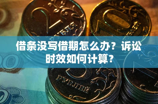 济南借条没写借期怎么办？诉讼时效如何计算？